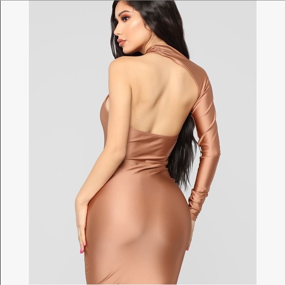Fashion Nova One Shoulder Dress - Picture 3 of 5